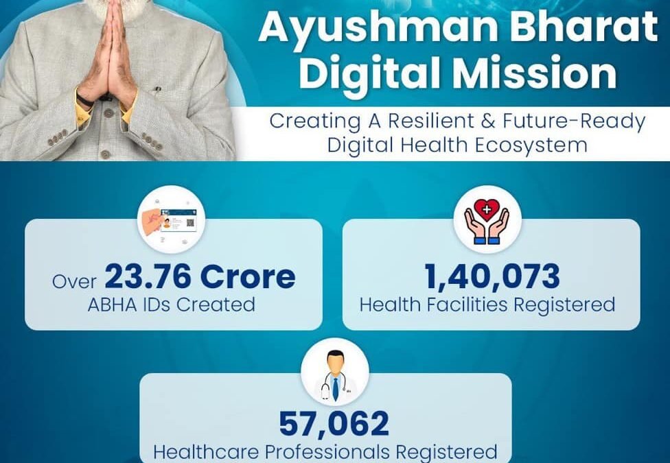 ఆయుష్మాన్ భారత్ డిజిటల్ మిషన్ పౌరులందరి జీవితాల్లో విప్లవాత్మక మార్పును తీసుకొచ్చింది
