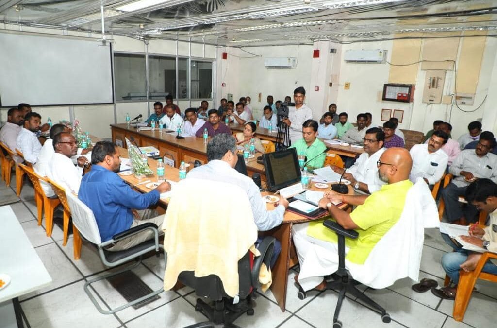 BSNL సంచార్ భవన్ లో టెలిఫోన్ అడ్వైజరీ కమిటీ సమావేశంలో ఛైర్మన్ హోదాలో పాల్గొన్న ఎంపీ అరవింద్
