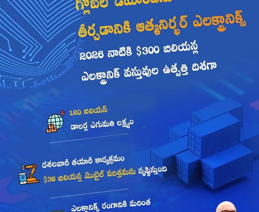 AatmaNirbhar Electronics to Fulfil Global Demand