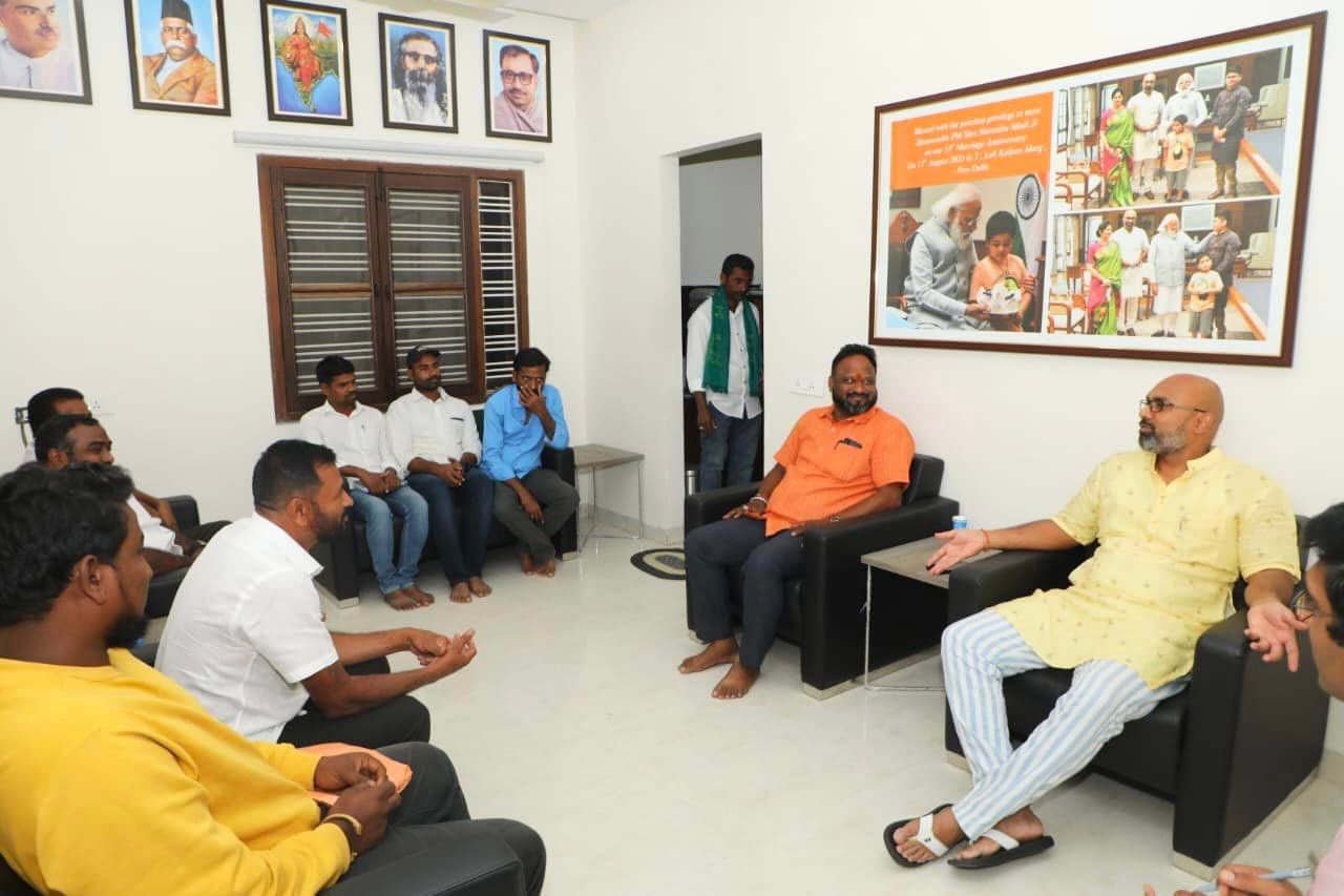 People of different villages submitted their requests & grievances
