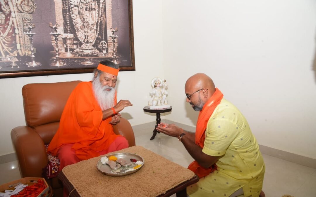 I am fortunate to receive the blessings of Sri Avadhuta Dutta Pitadhipati