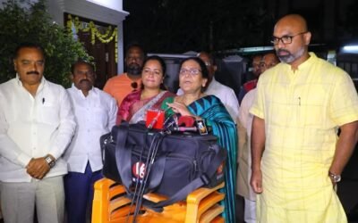 ఆర్మూర్ మాజీ ఎమ్మెల్యే ఏలేటి అన్నపూర్ణమ్మ  గారికి ధన్యవాదాలు.