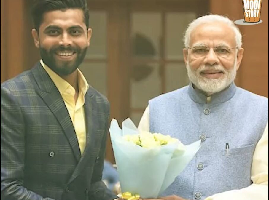 Indian cricketer Ravindrasinh Jadeja calls Narendra Modi the ultimate embodiment of Gujarati pride!