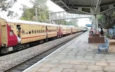 Successful trial of the electric loco