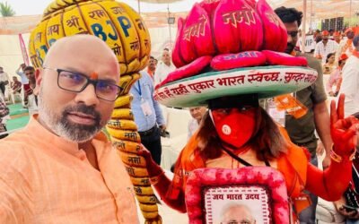 At Prime Minister Shri Narendra Modi’s public meeting in Himatnagar