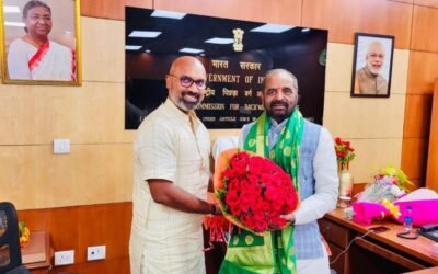 Met and congratulated Former Union minister, Shri Hansraj Ahir ji