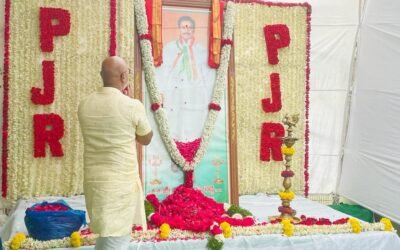 మాజీ మంత్రివర్యులు  పి జనార్దన్ రెడ్డి గారి వర్ధంతి సందర్భంగా