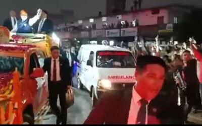 ప్రధాని నరేంద్ర మోదీ తన కాన్వాయ్ ని ఆపి