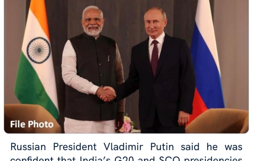 India’s G20, SCO presidencies will boost ties