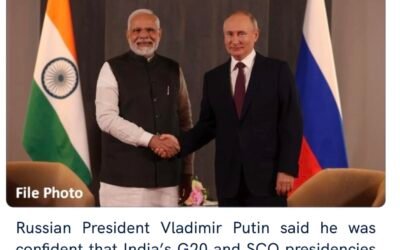 India’s G20, SCO presidencies will boost ties