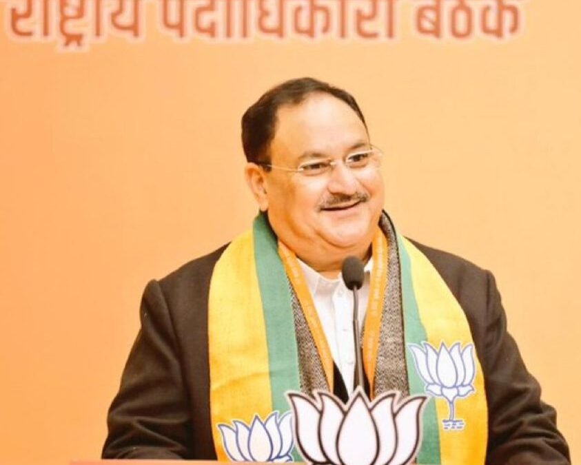 Heartfelt congratulations Shri J.P.Nadda ji