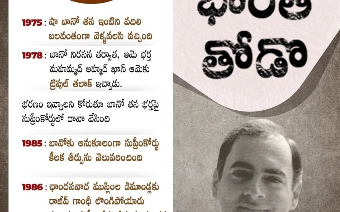 Congress ignored rights of Muslim Women