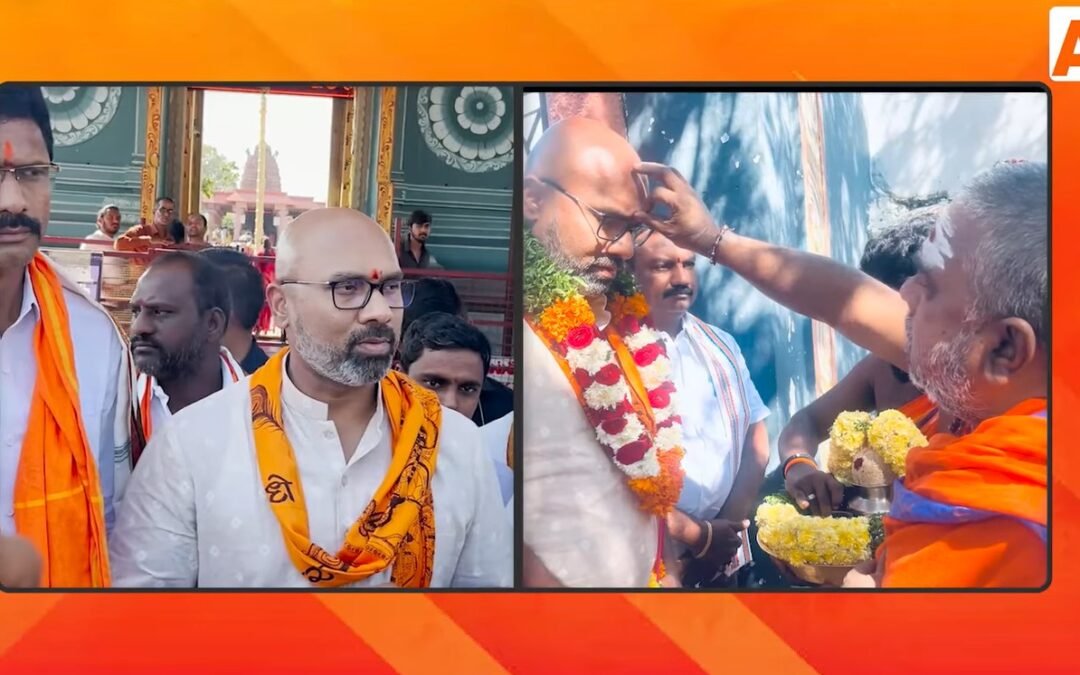 Fortunate to have Sought blessings from Mata Jogulamba in Gadwal