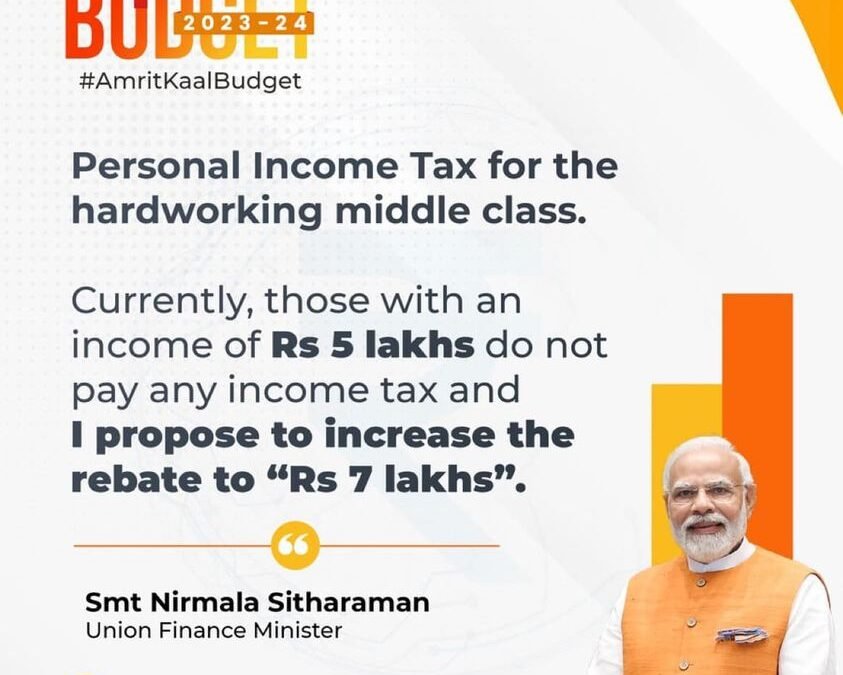 Personal Income Tax for the hardworking middle class.