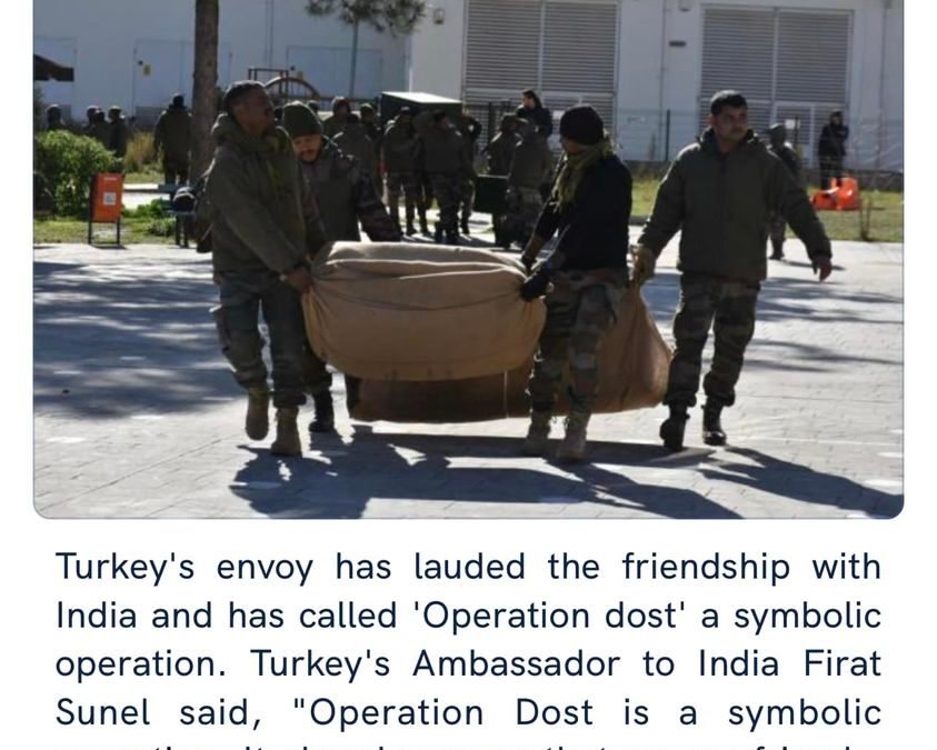 Operation Dost shows friendship