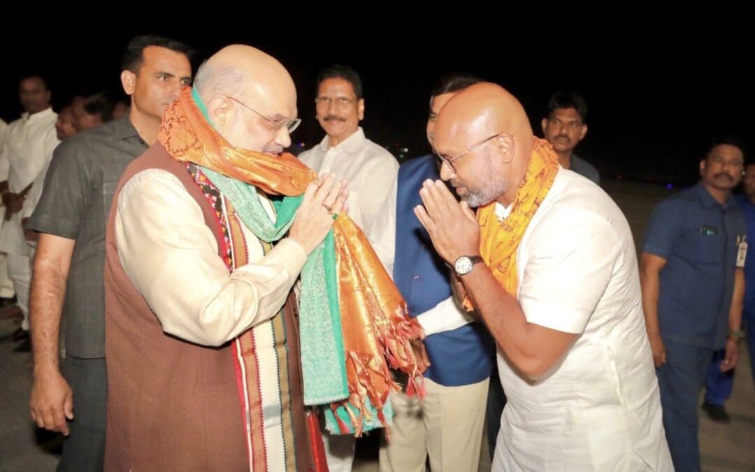 Glad to have Received Shri Amit Shah ji
