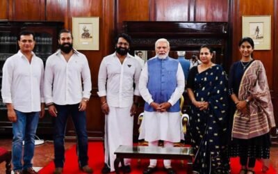 PM Sri Narendra Modi interacts with sports ambassadors