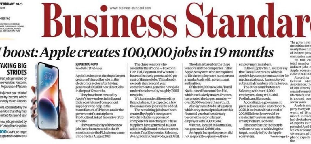 100,000 new jobs
