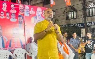 శక్తికేంద్ర కార్నర్ మీటింగ్ లో పాల్గొన్న ఎంపీ అరవింద్