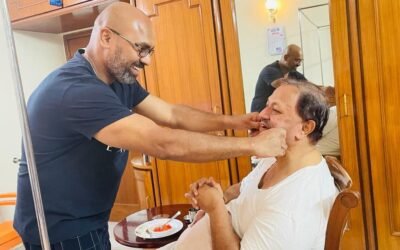 My father Sri D Srinivas has recovered from his illness