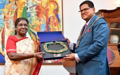 President Droupadi Murmu Conferred With Highest Civilian Honour Of Suriname