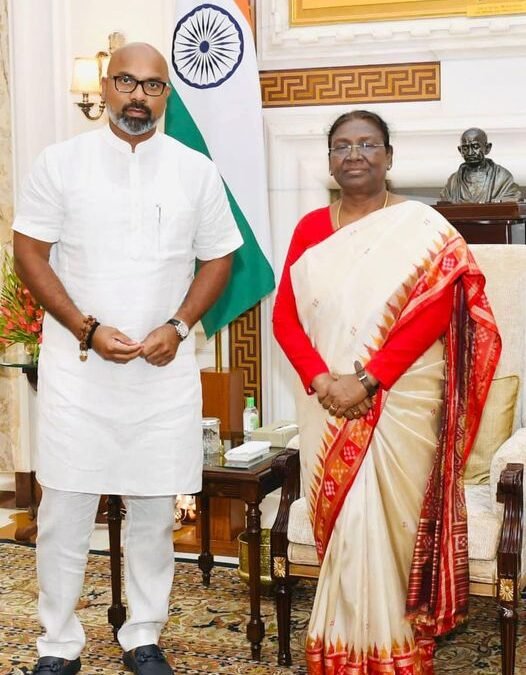 Hearty Birthday Greetings To India’s First Tribal Woman President Mrs. Draupadi Murmu garu! Arvind Dharmapuri