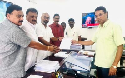 MP Arvind Submit a Complaint to The Telangana State CEO Vikas Raj For Deletion of Fake Voters In the Voters List