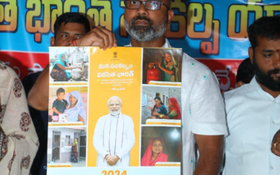 Participated in the “Vikasit Bharat Sankalpa Yatra” Program: Dharmapuri Arvind