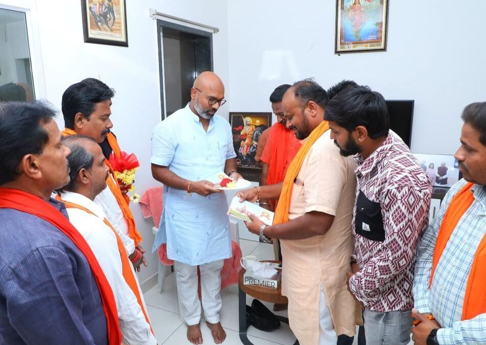 Blessed To Receive Ayodhya Shreeram ji’s Akshat: Dharmapuri Arvind