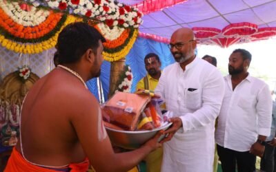 Sri Venkateswara Swami fair in Narayanapeta, Mendora Mandal..