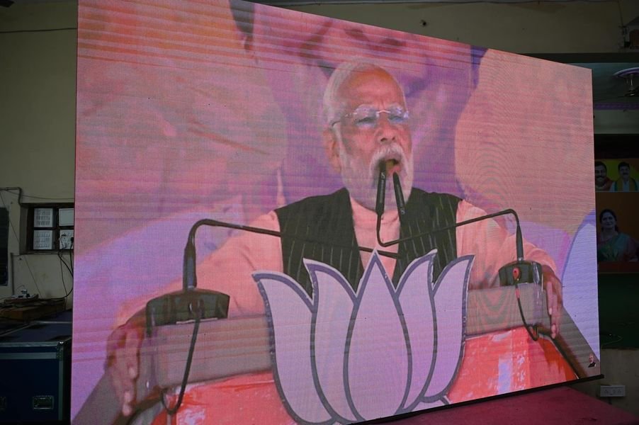 Prime Minister Narendra Modi at Shakti Vandan Workshop