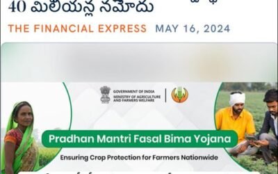 Farmers Premium Share Rs. 32,329 crores, Record 40 million Registered In The Last Financial Year