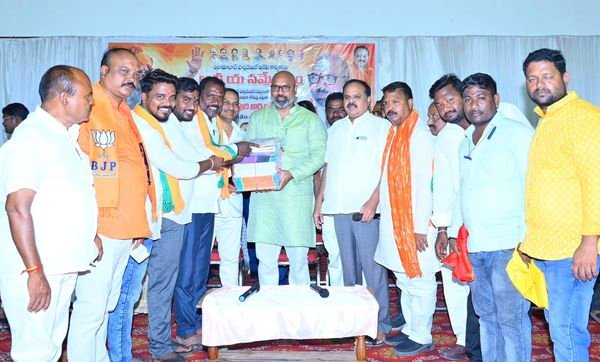 Participated In The ‘Karyakarta Sammelan’, Korutla Town
