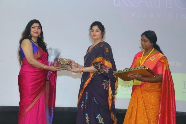 Smt. Priyanka Dharmapuri Participated in a Program Organized by Jammu & Kashmir Study Circle