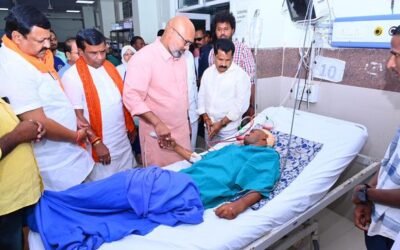 Visited ABVP Karyakarta Saikumar, Injured In The Attack at IIIT Basara