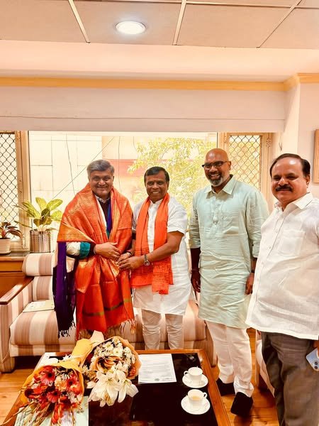 Met Shri Katikithala Srinivas ji, Secretary of the Ministry of Housing Urban Development