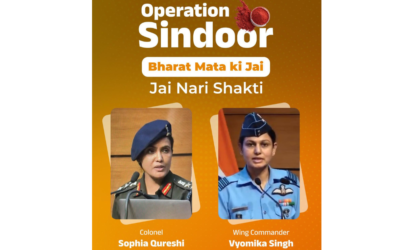 Women power leading the nation with pride and precision!