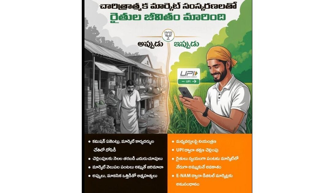 BJP’s Vision: Empowered Farmers, Stronger Nation