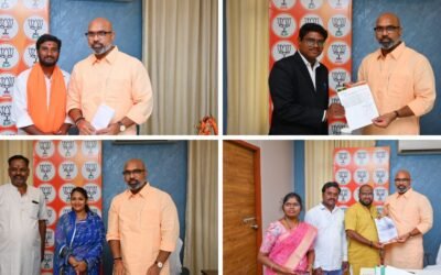 Strengthening Democracy Through Dialogue: ‘Praja Bharosa’ at the BJP Nampally Office