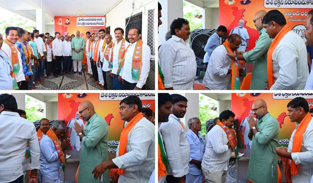 Farmer Associations Join BJP in Korutla, Strengthening Grassroots Support
