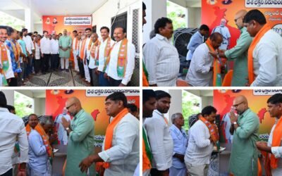 Farmer Associations Join BJP in Korutla, Strengthening Grassroots Support