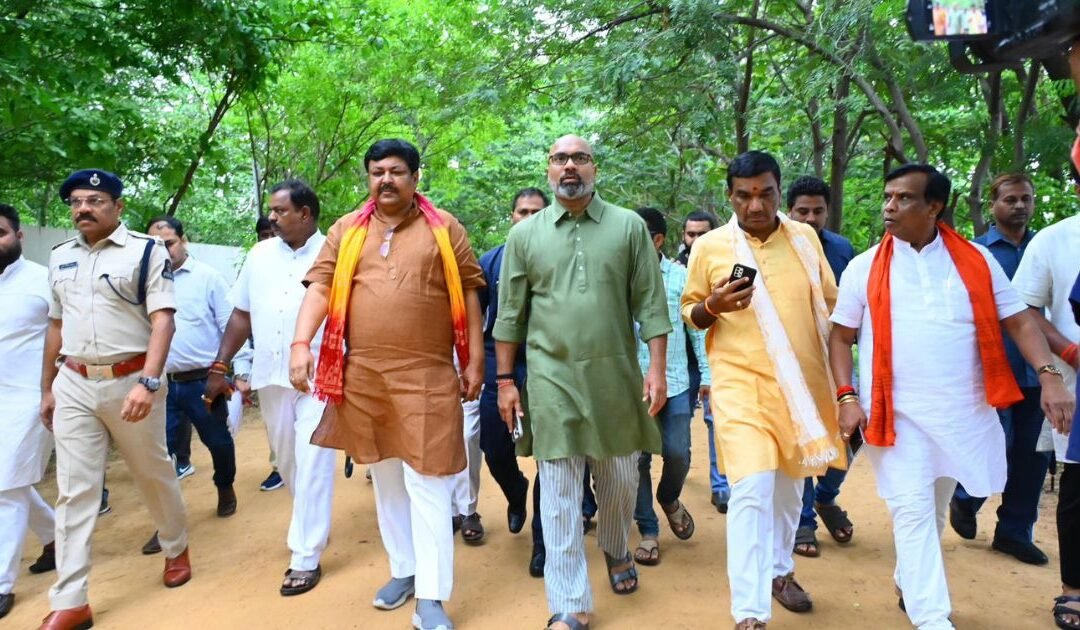 Preparations in Full Swing for Shri Amit Shah Ji’s Visit to Nizamabad