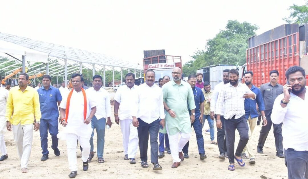 Final Review Conducted for “Kisan Maha Sammelan” Preparations in Nizamabad