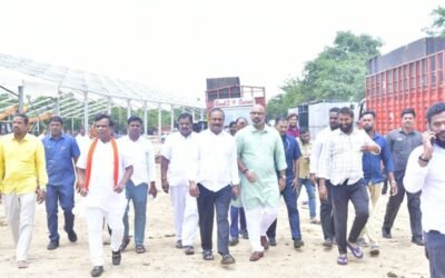 Final Review Conducted for “Kisan Maha Sammelan” Preparations in Nizamabad