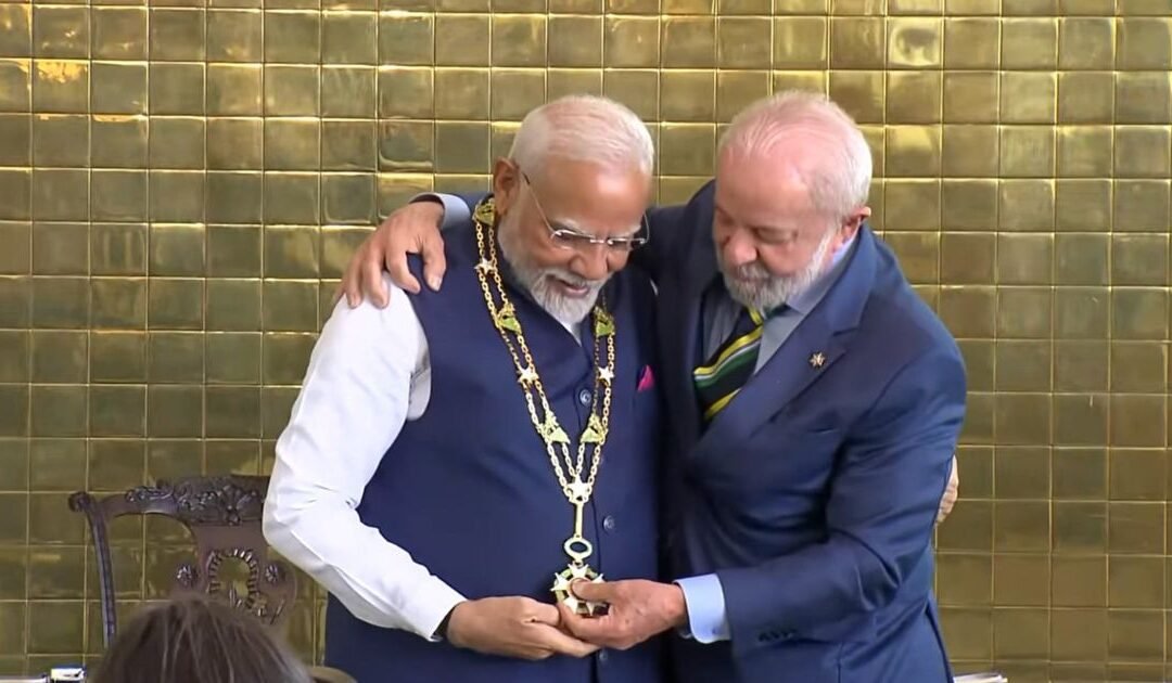 Brazil Confers Its Highest Civilian Honour on PM Modi