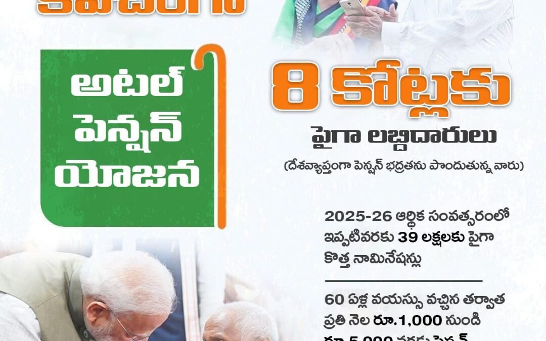 Atal Pension Yojana — A Social Security Shield for the People