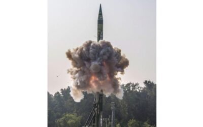  India Test-Fires Agni-5 IRBM