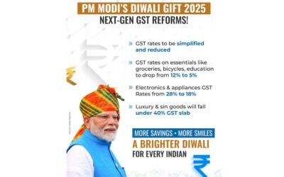 PM Modi’s Diwali Gift 2025: Next-Gen GST Reforms