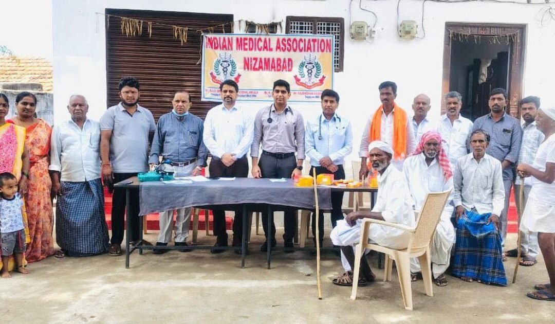 BJP Organises Medical Camp in Dharpalli Mandal
