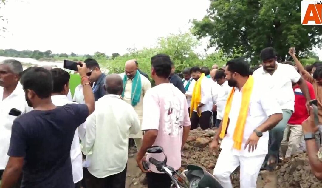 Medical Camp Organized in Dharpalli Mandal After Heavy Rains